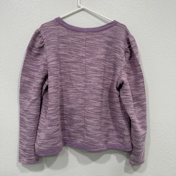 Maurices‎ Purple Textured Knit Button Front Cardigan Sweater Plus Size XXL - Picture 2 of 7